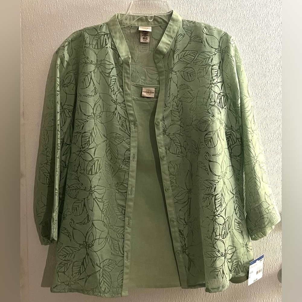 Covington 2Pc Blouse Set New With Tags: Size XL From Sears